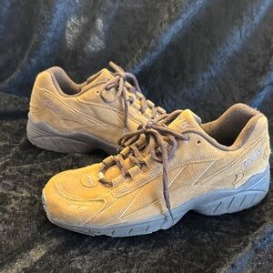 Ryka Tan Suede Sport Sneakers